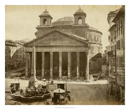 The Pantheon by Giacomo Brogi art print