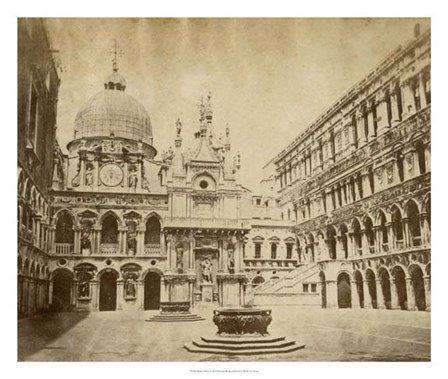 Doge&#39;s Palace by Giacomo Brogi art print