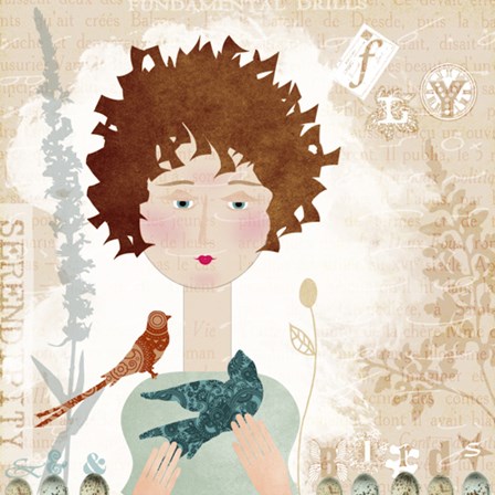 Fly Birds by Jill Meyer art print