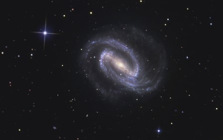 NGC 1300, Barred Spiral Galaxy in the Constellation Eridanus by R Jay GaBany/Stocktrek Images art print