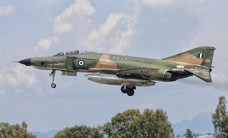 F-4 Phantom of the Hellenic Air Force by Giovanni Colla/Stocktrek Images art print