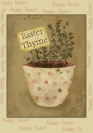 Easter Thyme by Beth Albert art print