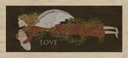 Angel Love by Beth Albert art print