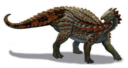 Scelidosaurus Dinosaur of the Early Jurassic Period by H. Kyoht Luterman/Stocktrek Images art print