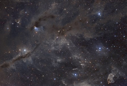 Dusty Nebulae of Taurus by John Davis/Stocktrek Images art print