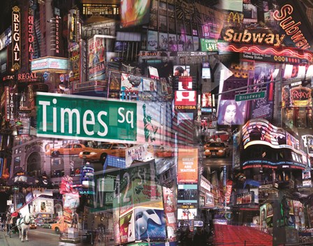 The Crossroads of the World by Giesla Hoelscher art print