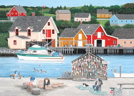 Fishermans Cove by Wilfrido Limvalencia art print