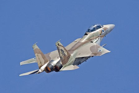 F-15I Ra&#39;am of the Israeli Air Force by Ofer Zidon/Stocktrek Images art print