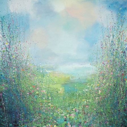 Flower Field by Sandy Dooley art print