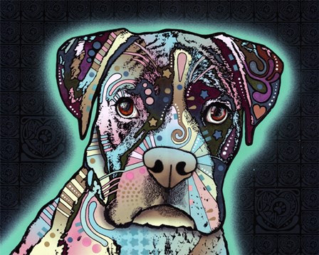 Love Thy Boxer by Dean Russo art print