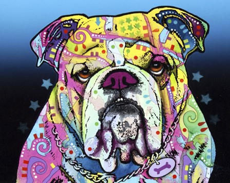 The Bulldog by Dean Russo art print