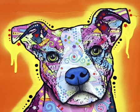 A Serious Pit by Dean Russo art print
