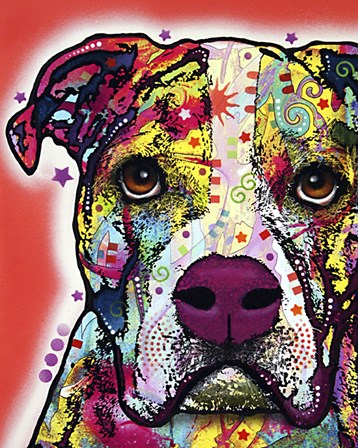 American Bulldog 2 by Dean Russo art print