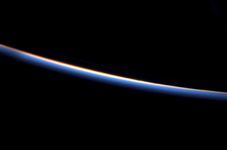 Airglow Layers at Earth&#39;s horizon by Stocktrek Images art print