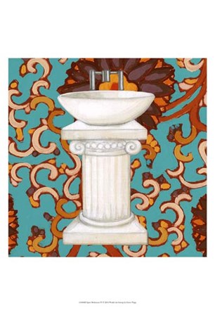 Spice Bathroom IV by Vision Studio art print