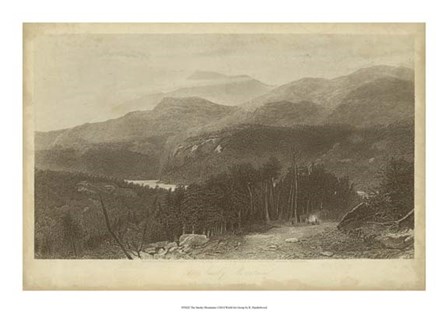 The Smoky Mountains by R. Hinshelwood art print