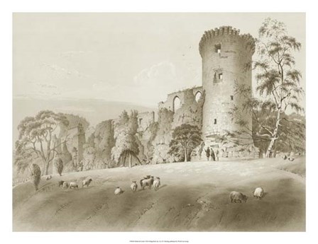 Bothwell Castle by J.D. Harding art print