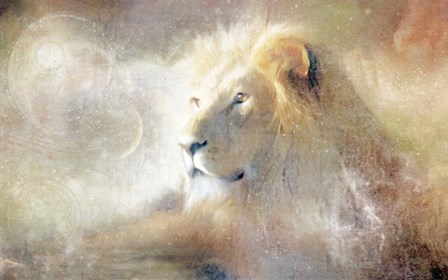 Lion Dust of Dreams by Katrina Baden art print