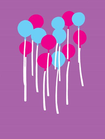 Balloons by David Di Tullio art print