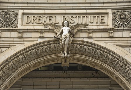 Drexel Angel by Erin Clark art print