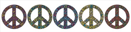 Peace Now! by Erin Clark art print