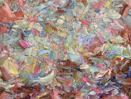 Fragmented Hill by James W. Johnson art print