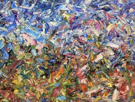 Fragmented Garden 9K by James W. Johnson art print