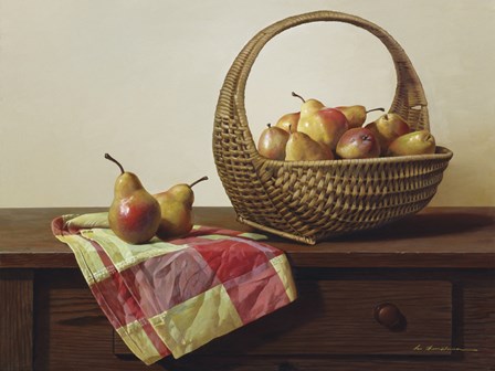Still Life With Pears by Zhen-Huan Lu art print