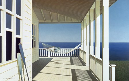 Porch Shadows by Zhen-Huan Lu art print