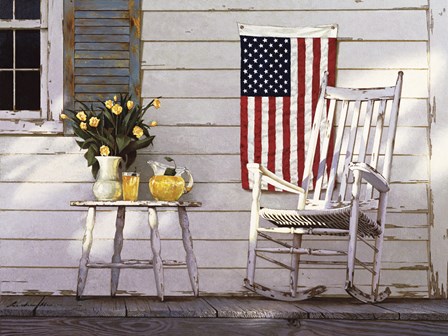 Fourth Of July by Zhen-Huan Lu art print