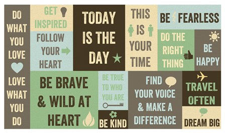 Today Is the Day 19 by Louise Carey art print