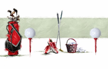 Golf by The Macneil Studio art print