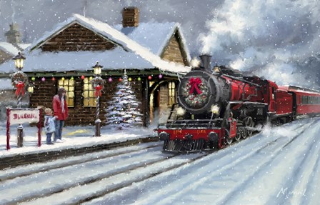 Christmas Station by The Macneil Studio art print