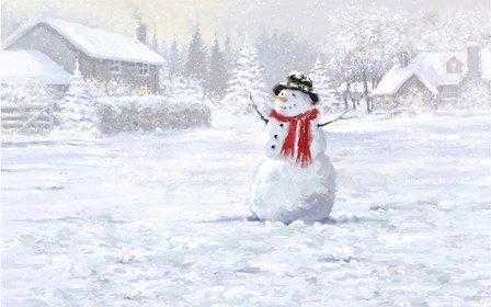 Making Snowman 3 by The Macneil Studio art print