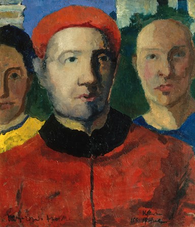 Triple portrait, 1933 by Kazimir Malevich art print