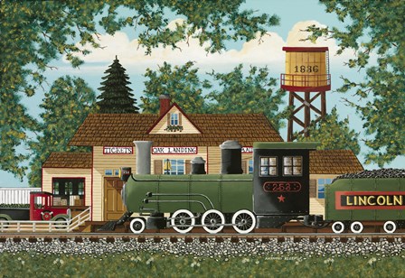 Oak Landing Depot by Anthony Kleem art print