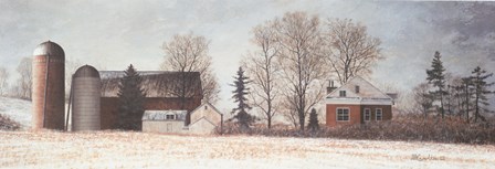 Winter&#39;s Morning by David Knowlton art print