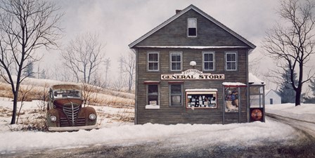 The General Store by David Knowlton art print