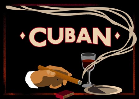 Cuban by Vintage Apple Collection art print