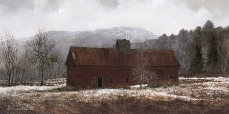 Winter Meadow by David Knowlton art print