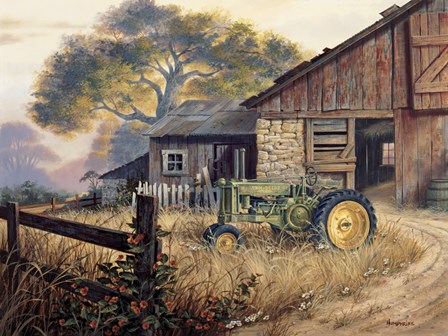 Deere Country by Michael Humphries art print