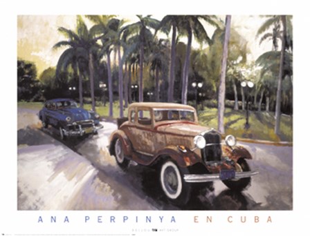 En Cuba by Ana Perpinya art print
