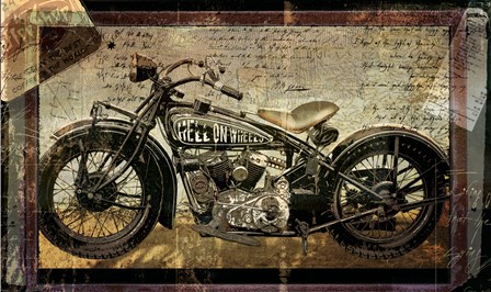 Hell on Wheels by Mindy Sommers art print