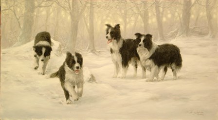 The Pack by John Silver art print