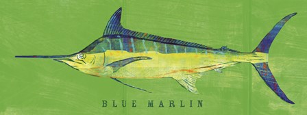 Blue Marlin by John W. Golden art print