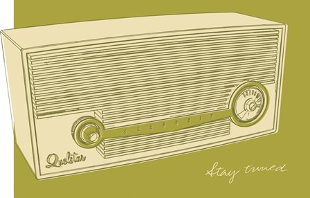 Lunastrella Radio by John W. Golden art print
