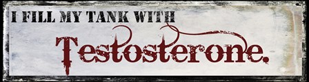 Testosterone by Color Bakery art print