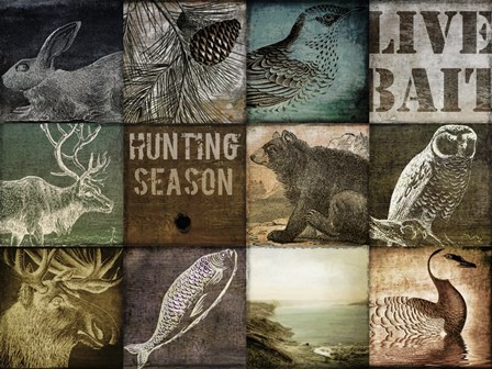 Hunting Season I by Color Bakery art print