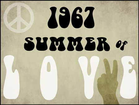 Summer of Love by Color Bakery art print