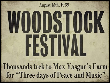 Woodstock by Color Bakery art print